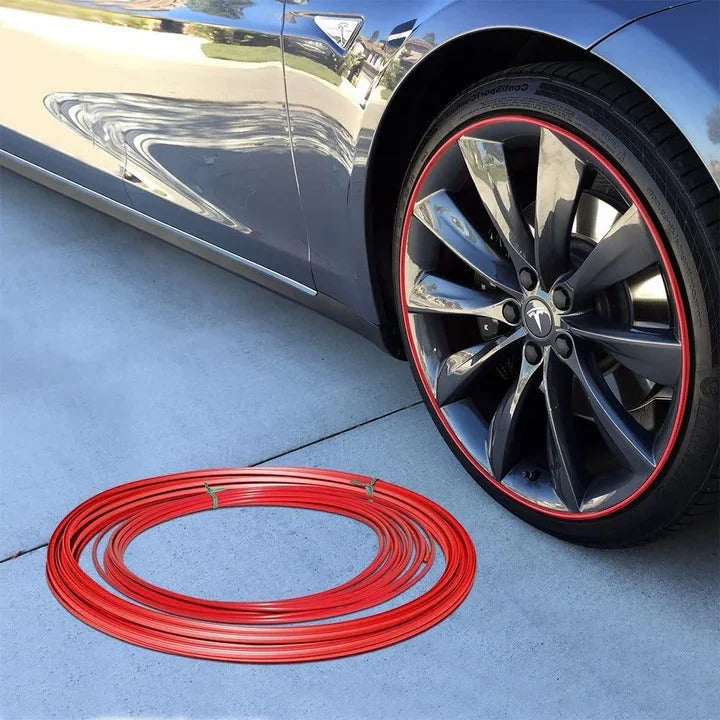Car Wheel Rim Strip Guard and Trim Cover