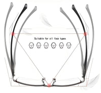 Progressive Sunglasses with Multi Zone Lens Design