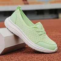 Mesh Shoes for Women with Wedge Design