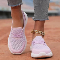 Mesh Shoes for Women with Wedge Design