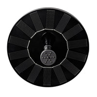 Floating Solar Fountain Pump for Bird Baths and Ponds
