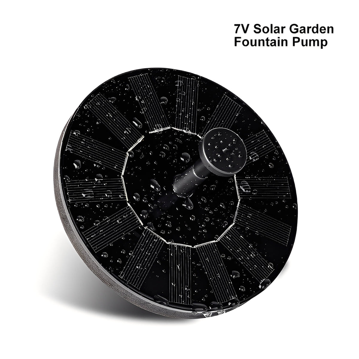 Floating Solar Fountain Pump for Bird Baths and Ponds