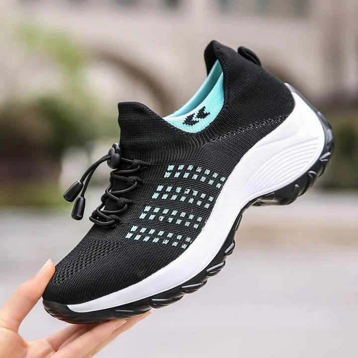 Supportive Sneakers with Wide Toe Box