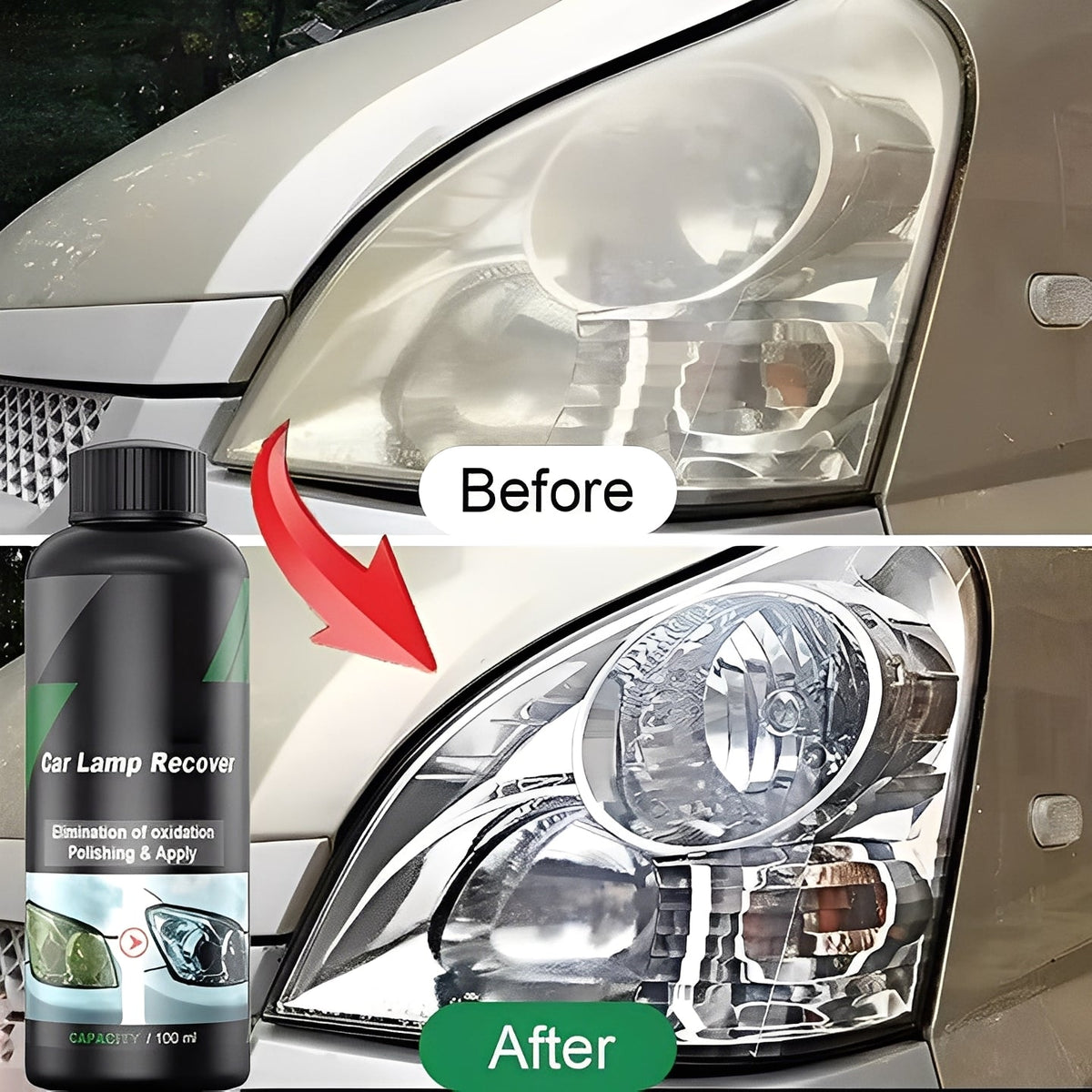 Headlight Lens Care Kit, Set of 2