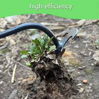 Hand Weeding Tool Remover with Four Steel Teeth for Lawn Care