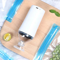 Rechargeable Portable Vacuum Sealer for Food Storage Tasks