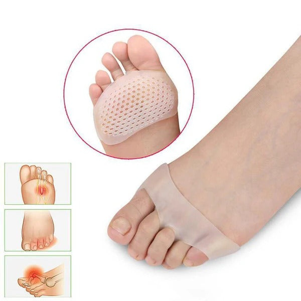 Reusable Gel Forefoot Pads, Set of 2