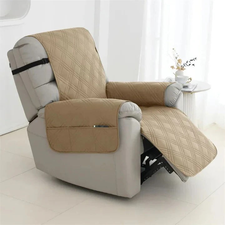 Quilted Slipcover for Recliner and Arm Chair