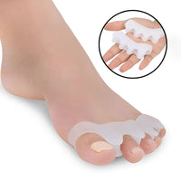 Toe Spacer and Support Sleeve for Shoes and Walking