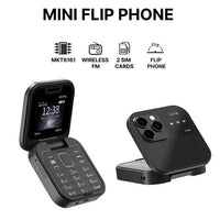Portable Foldable Phone with Dual SIM and Bluetooth
