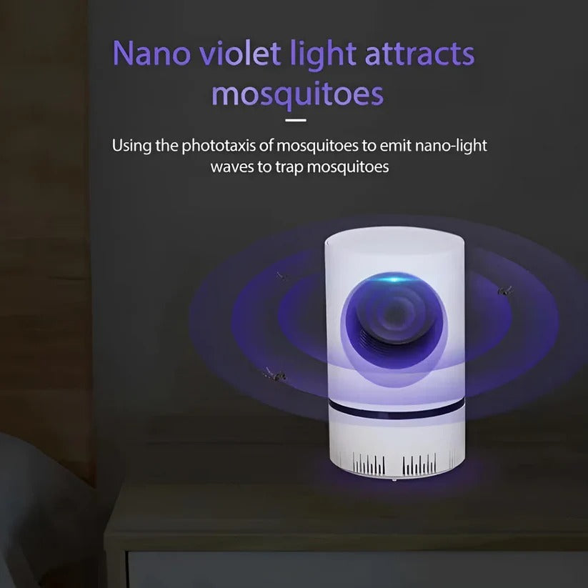 USB Powered Insect Trap with UV Light and Removable Tray
