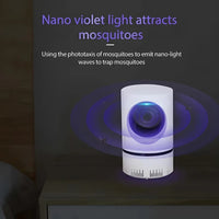 USB Powered Insect Trap with UV Light and Removable Tray