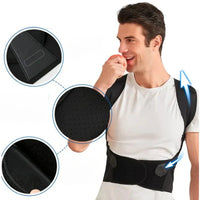 Adjustable Upper Back Posture Support, Alignment Trainer Strap