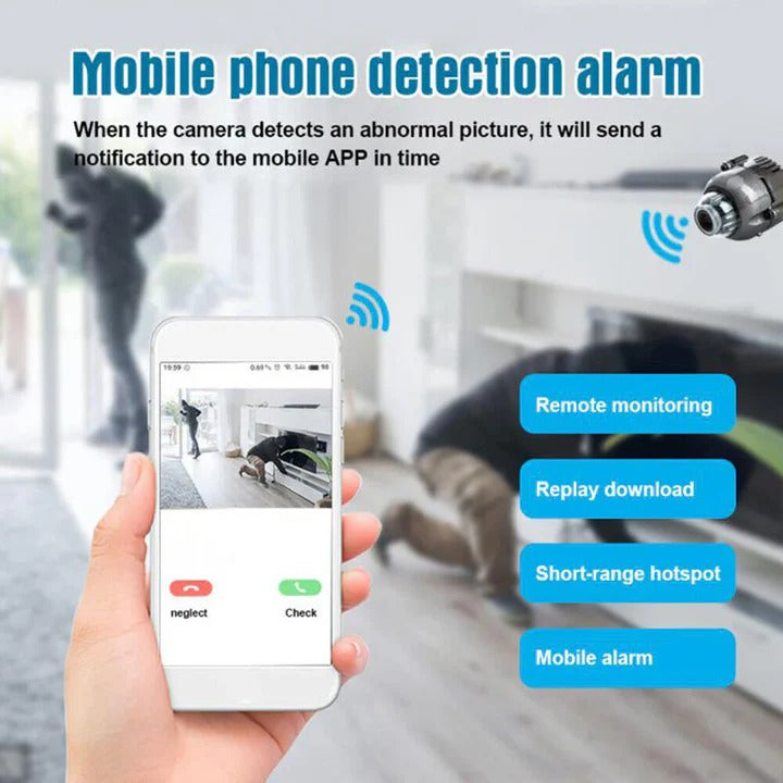 USB Powered Mini WiFi Camera with Wide Angle Lens