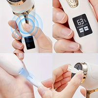 Rechargeable Electric Foot Callus Shaver with Dual Speed Settings