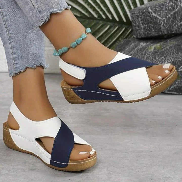 Casual Slip On Slides with Contoured Footbed and Textured Sole