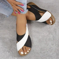 Casual Slip On Slides with Contoured Footbed and Textured Sole
