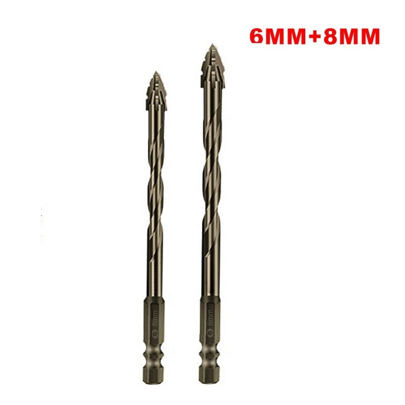 Heavy Duty Dry Drilling Eccentric Bit with Four-Edge Serrated Technology