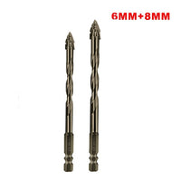 Heavy Duty Dry Drilling Eccentric Bit with Four-Edge Serrated Technology