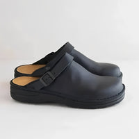 Leather Slippers with Removable Insoles for Women