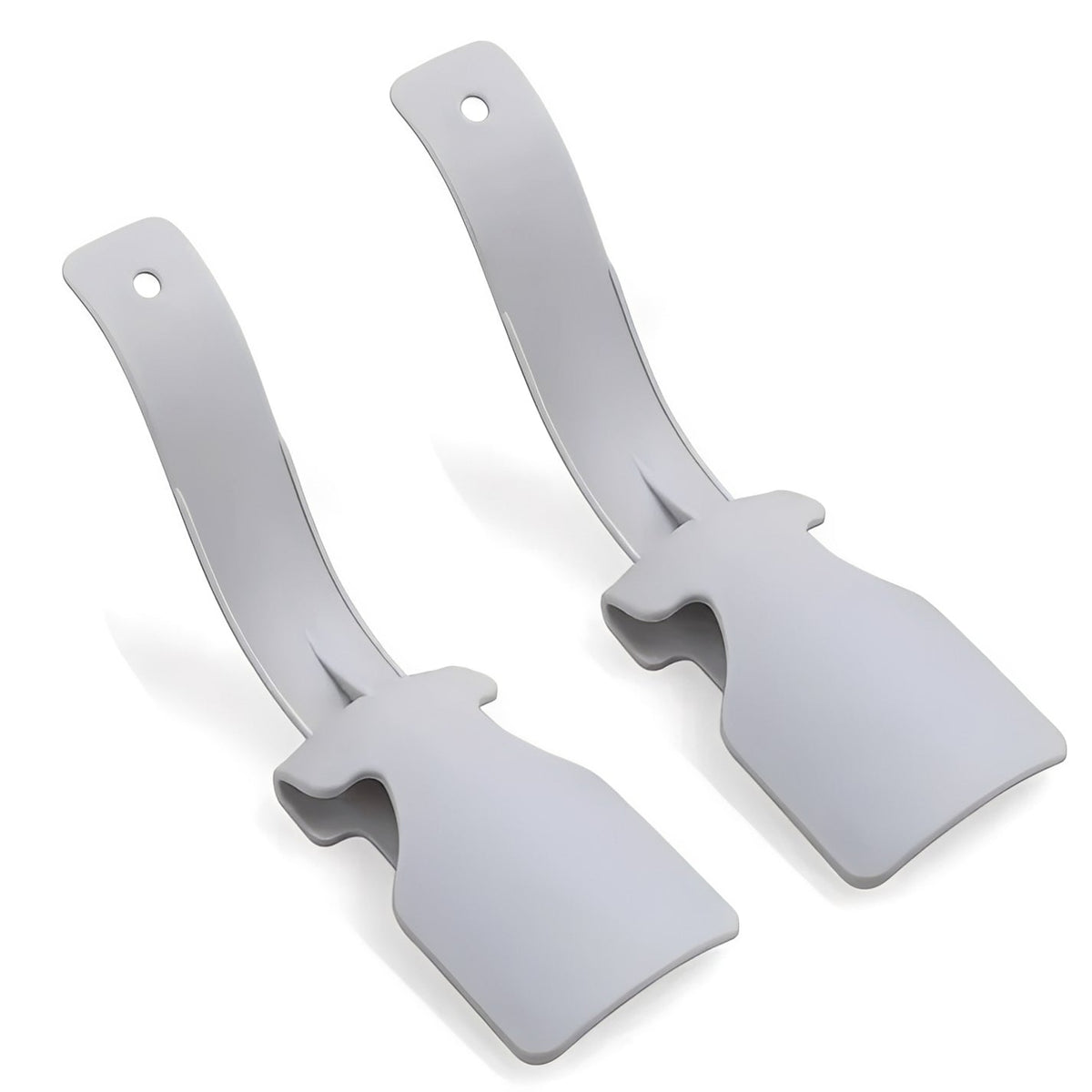 Curved Clip On Shoe Horn for Slip On and Lace Up Shoes