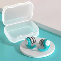 Reusable Silicone Earplugs for Sleep and Noise Reduction