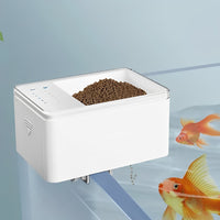 LED Aquarium Fish Tank 17.59 oz Automatic Fish Feeder With Timer