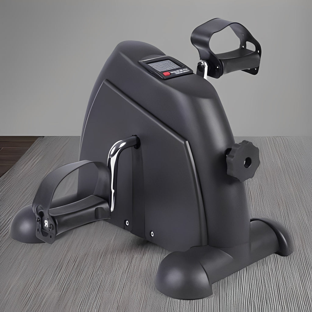 Portable Under Desk Exercise Cycle with Digital Monitor