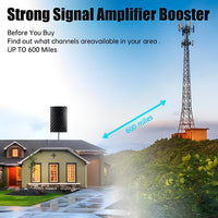 Digital Television Antenna with VHF and UHF Support