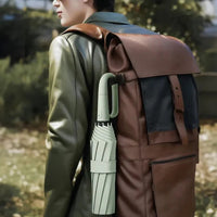 Portable Umbrella with Reflective Border and Ergonomic Handle