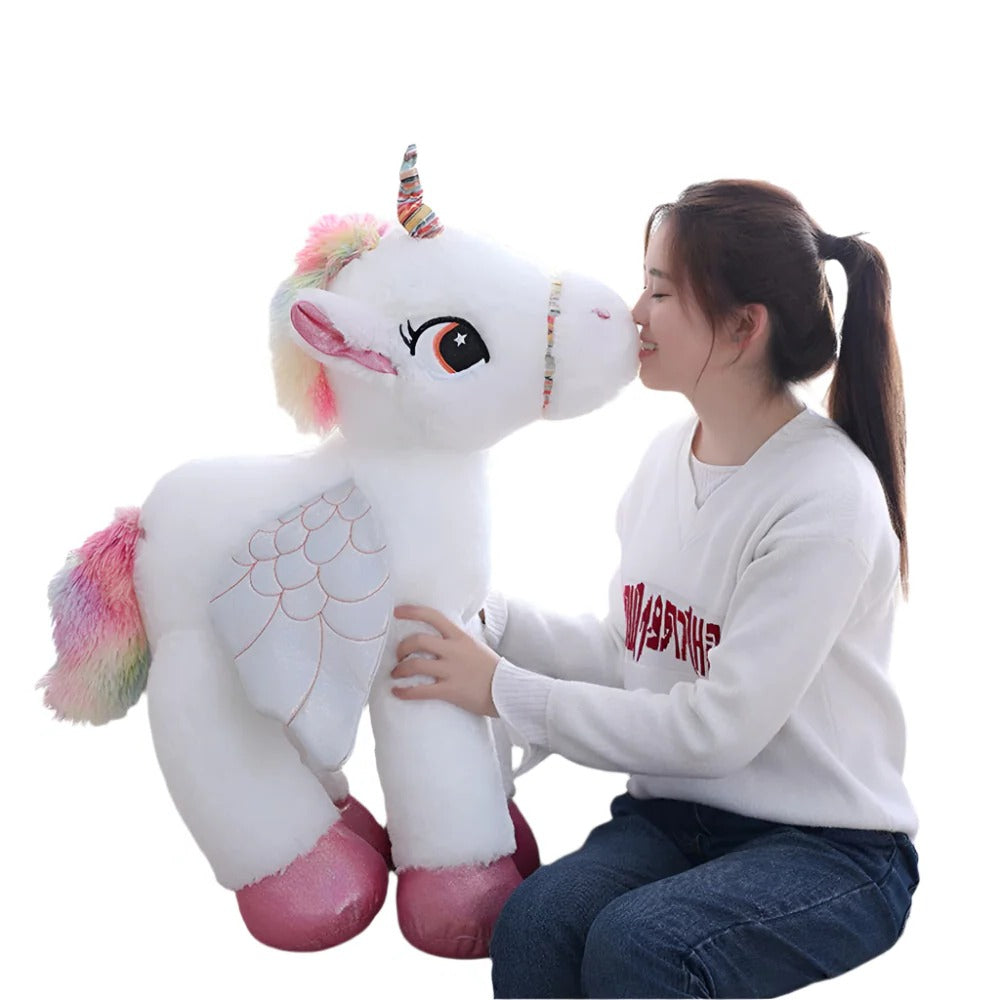 Mythical Fluffy Companion and Unicorn Soft Plush Toy