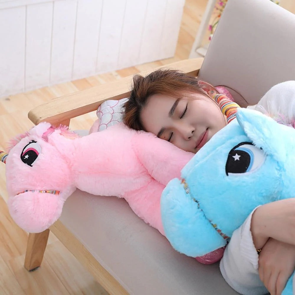 Mythical Fluffy Companion and Unicorn Soft Plush Toy