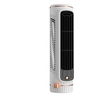 Portable Bladeless Tower Fan with USB Rechargeable Power