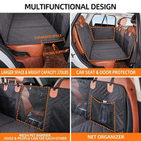 Dog Car Seat Extender with Structured Base