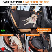 Dog Car Seat Extender with Structured Base