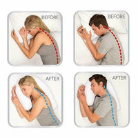 Side Sleeper Pillow with Ear Hole and Contoured Design