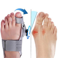 Toe Alignment Support Device with Adjustable Knob Design