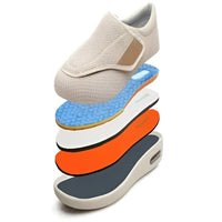 Wide Toe Box Shoes with Cushioned Memory Foam Insole