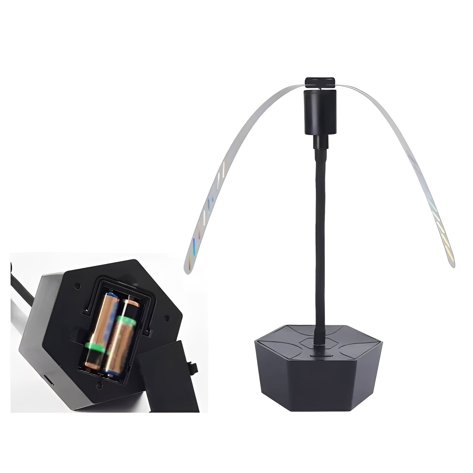 Portable Fly Deterrent Fan with USB or Battery Power