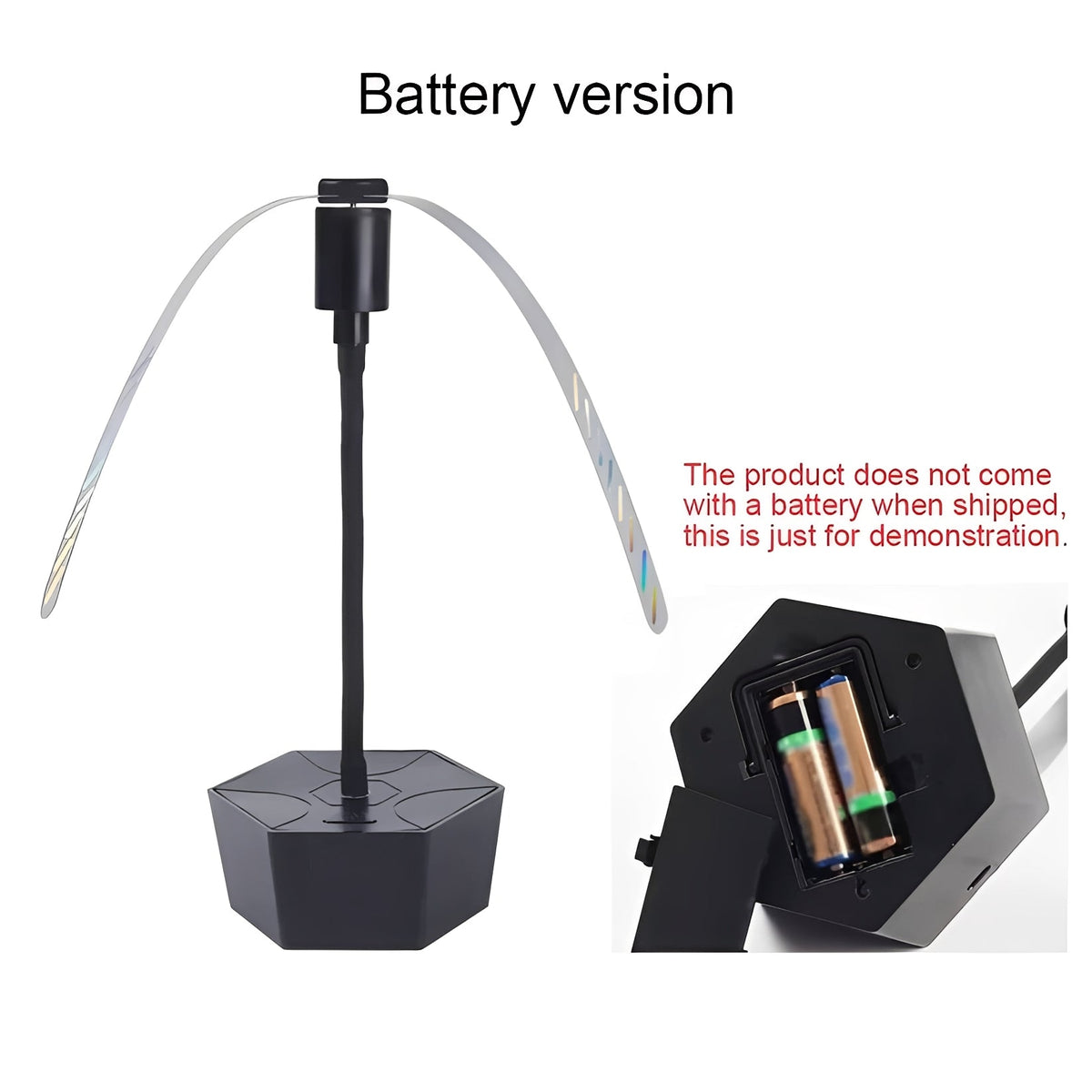 Portable Fly Deterrent Fan with USB or Battery Power