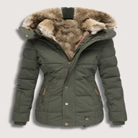 Winter Puffer Outerwear and Parka Jacket for Women