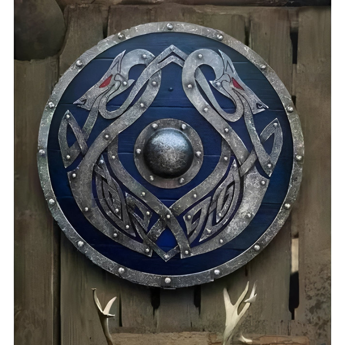 Custom Corvid Armament and Personalized Viking Shield