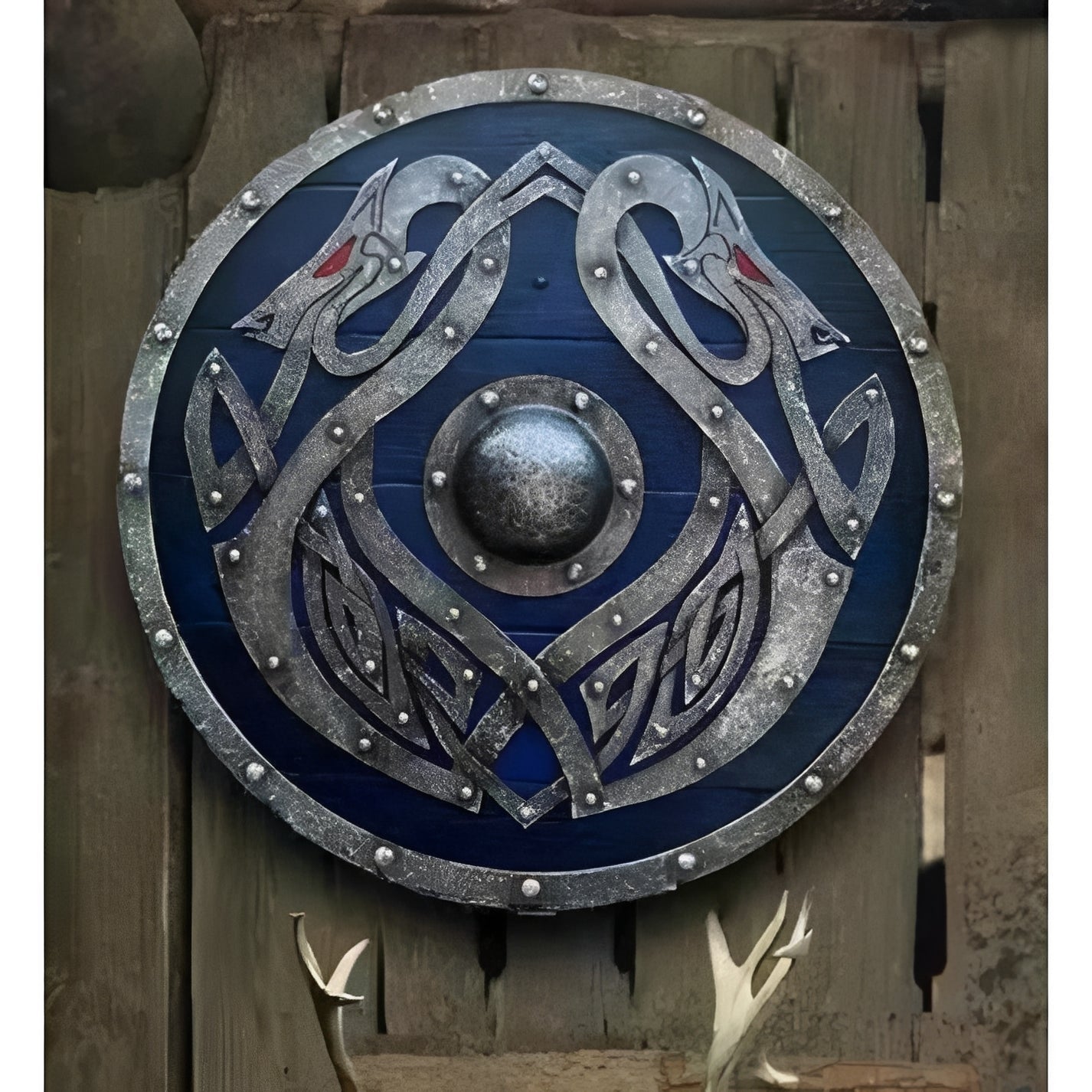 Custom Corvid Armament and Personalized Viking Shield