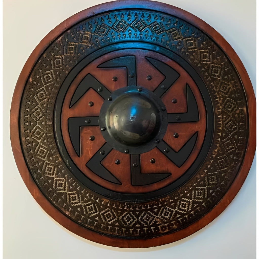 Custom Corvid Armament and Personalized Viking Shield