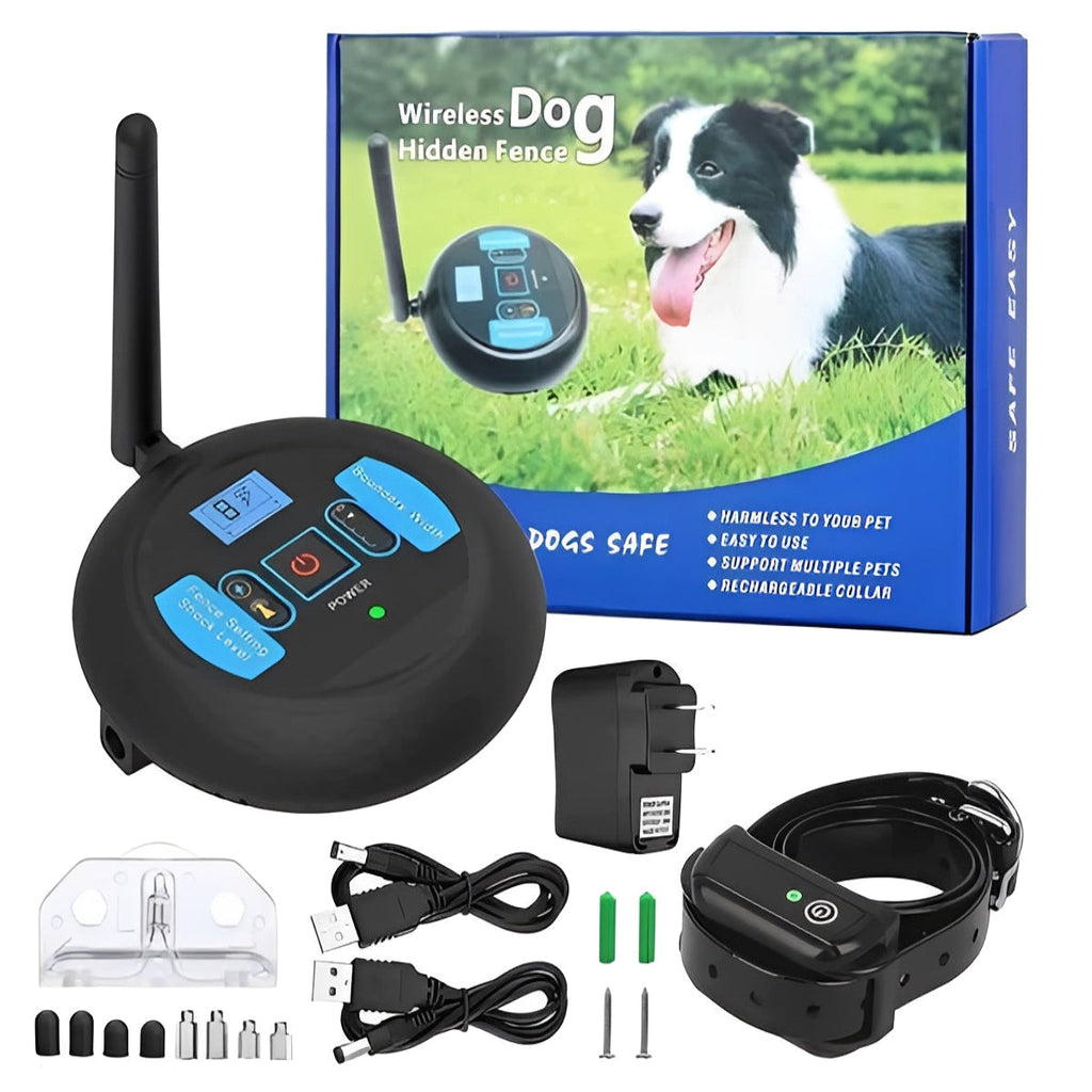 Double Zone Barrier and External Coaching for Pets