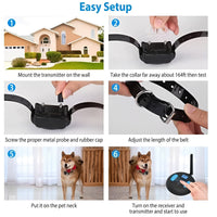 Double Zone Barrier and External Coaching for Pets