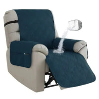 Water-Resistant Recliner Slipcover with Anti Slip Backing