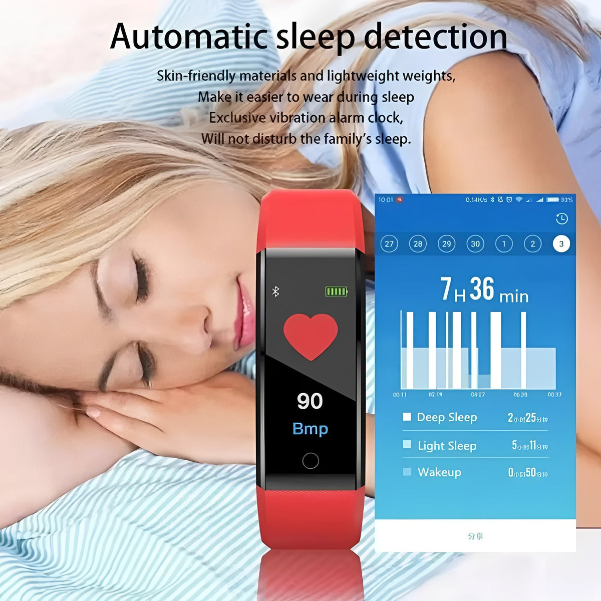 Smart Fitness Watch with Activity Tracking with Digital Display