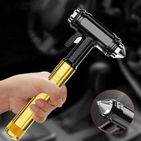 Metal Emergency Window Breaker with Seat Belt Cutter Tool