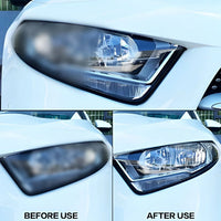 Headlight Lens Restoration Kit with Polishing Compound and Pads
